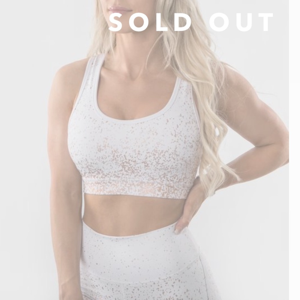 BUFFBUNNY Rosé Bra-Rose Gold